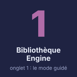 Vignette de l'onglet 1 Bibliothèque Engine