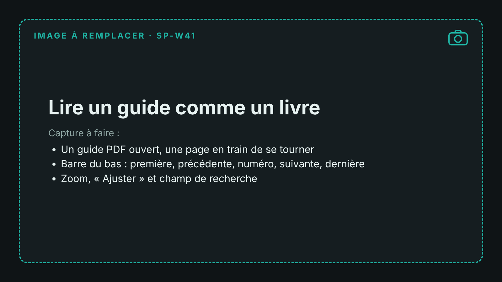 Capture du lecteur livre
